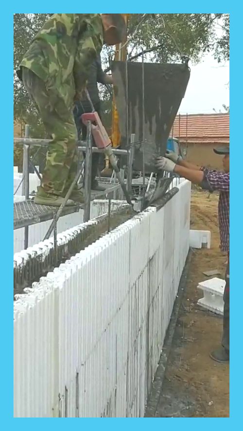 新型泡沫建筑材料 一個村莊的別墅奇跡